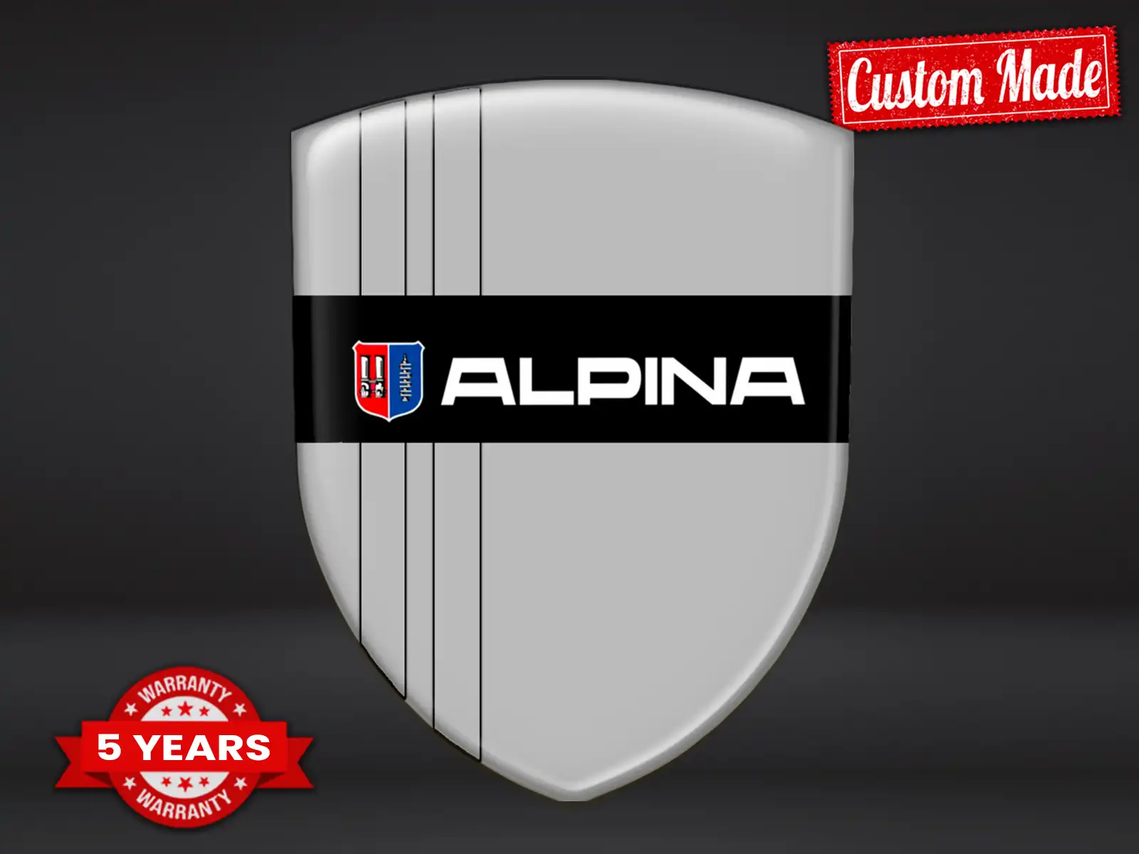 Alpina Personalisierte Business Sticker Limitiert Drift